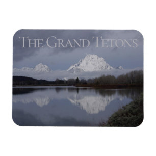 Oxbow Curve Grand Teton nationalpark Magnet