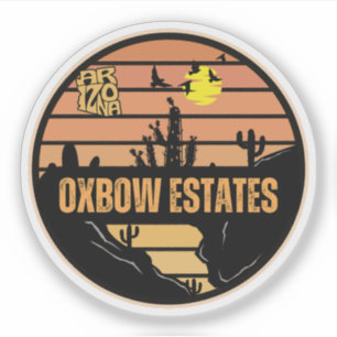 Oxbow Estates, Arizona Klistermärken