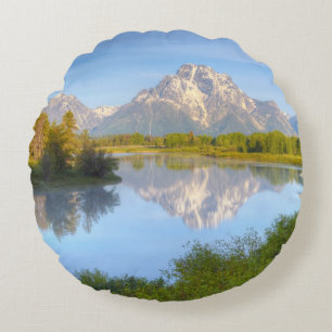 Oxbow krökning rund kudde