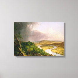 Oxbow River Seen from Mount Holyoke, Massachusetts Canvastryck