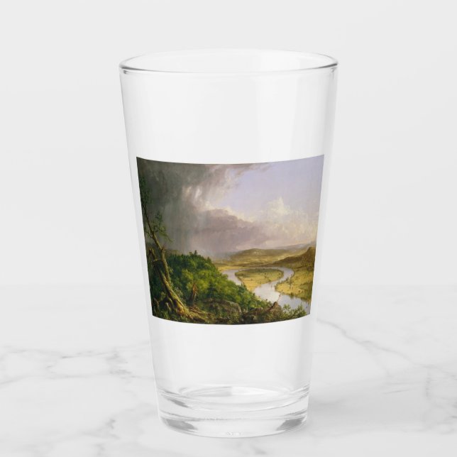 Oxbow River Seen from Mount Holyoke, Massachusetts Glaskopp (Framsida)