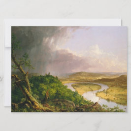 Oxbow River Seen from Mount Holyoke, Massachusetts Kort