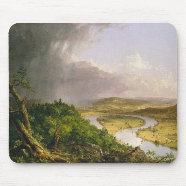 Oxbow River Seen from Mount Holyoke, Massachusetts Musmatta (Framsidan)