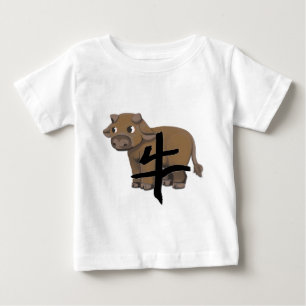Oxe med teckenet tee shirt