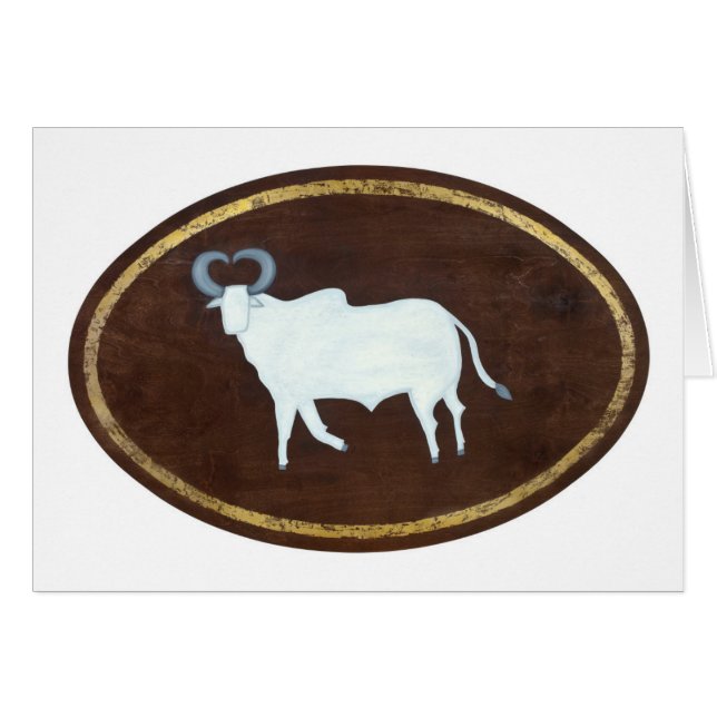 Oxen 2008 hälsningskort (Framsidan Horizontal)