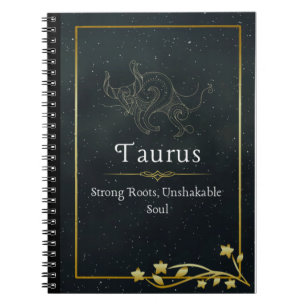 Oxen – Astrologisk dagbok för Oxen-fans Anteckningsbok