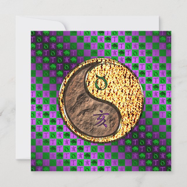 Oxen & Eldboan Kort (Framsida)