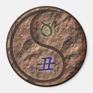 Oxen & Jord Oxen Magnet