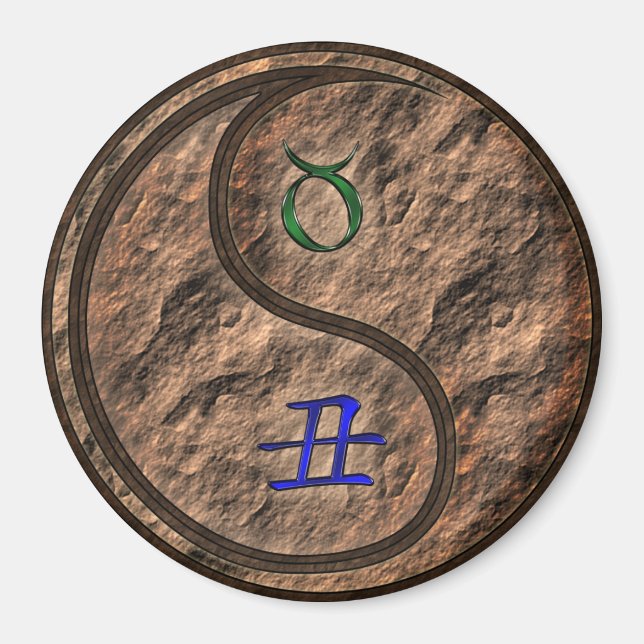 Oxen & Jord Oxen Magnet (Framsidan)