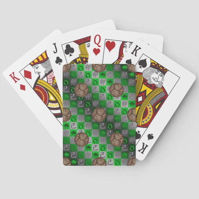 Oxen & Jordhare Casinokort (Baksidan)