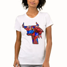 Oxen Kvinna T-Shirt – Estetisk Tjur Stjärntecken T