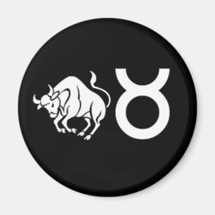 Oxen med symbol magnet