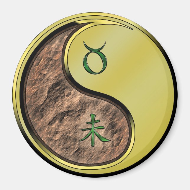 Oxen & Metallget Magnet (Framsidan)