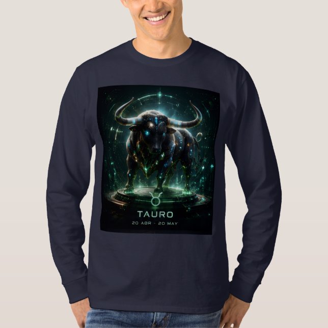 oxen , stjärntecken,  t shirt (Framsida)