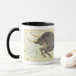 Oxen Tjuren, Antik Konstellation Urania's Mirror Mugg