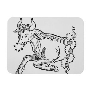 Oxen (tjuren) en illustration från 'det poetiskt magnet
