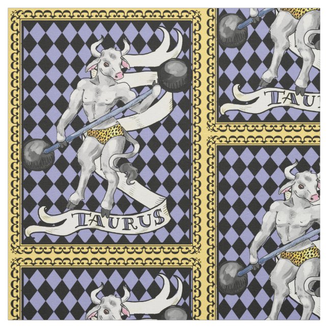 Oxen tyget för tjurminotaurstrongman tyg (Provkarta)