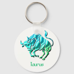 Oxen undertecknar Keychain Nyckelring