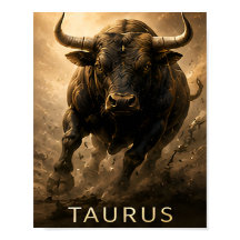 Oxen Zodiak Tjursymbol för Celestial Astrologi