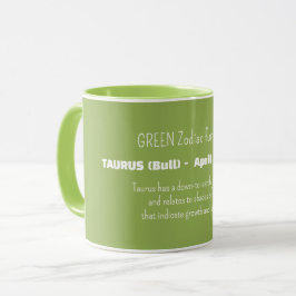 Oxen Zodiakstecken Personlighetsdrag Mugg