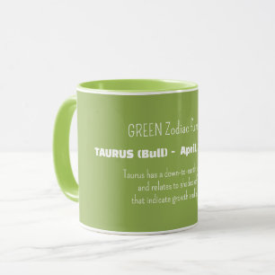 Oxen Zodiakstecken Personlighetsdrag Mugg
