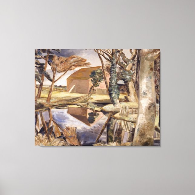 Oxenbridge Pond (1927-28) Canvastryck (Framsida)