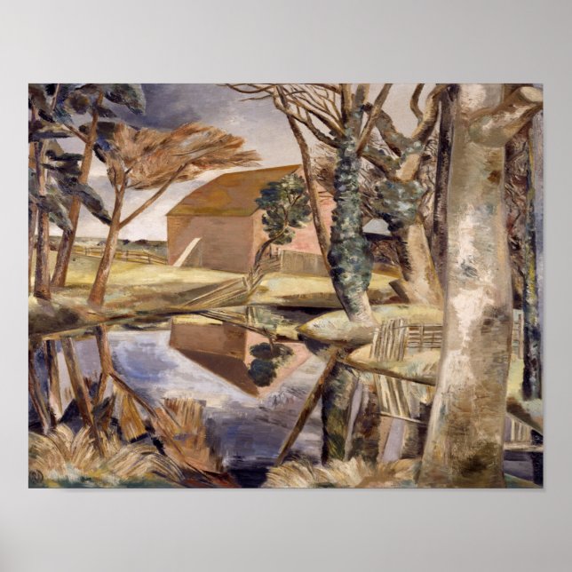 Oxenbridge Pond (1927-28) Poster (Framsidan)