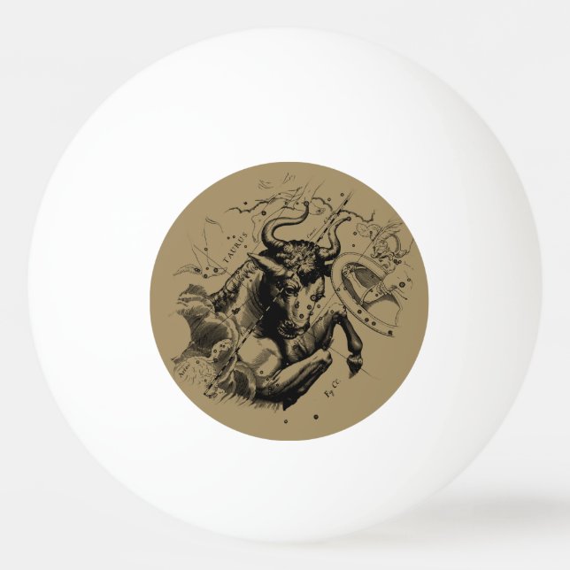 Oxenkonstellationkarta vid Hevelius circa 1690 Pingisboll (Framsidan)