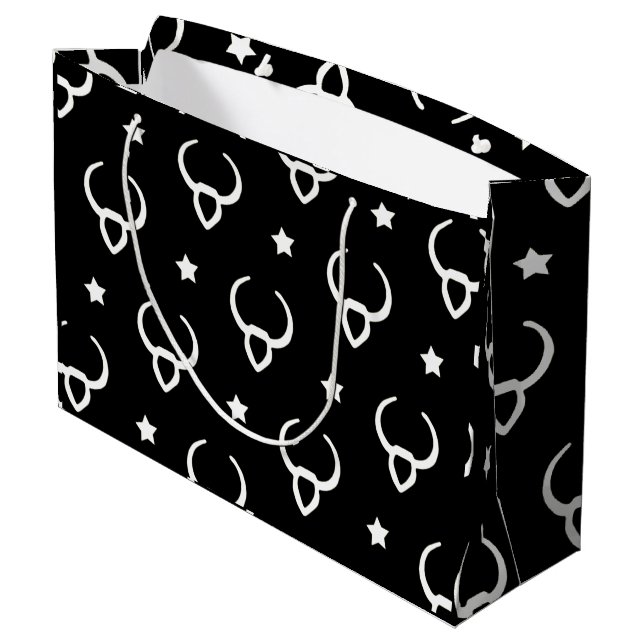 Oxens Zodiakussymbol och stjärnmönster (Baksidan Vinklad)
