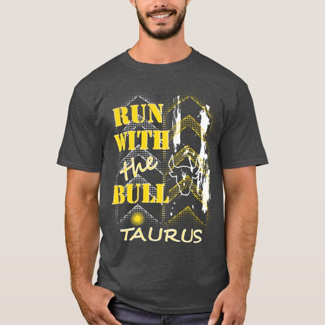 Oxenutslagsplatsspringa med tjurOxentshirtsna Tee Shirt (Framsida)