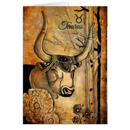 OxenZodiac Hälsningskort