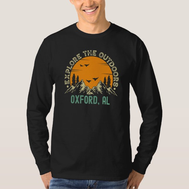 Oxford Alabama  Utforska Naturen T Shirt (Framsida)