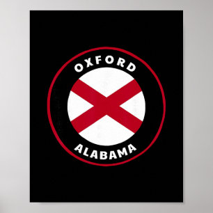 Oxford Alama Al Stat Flag Dge Semester Poster