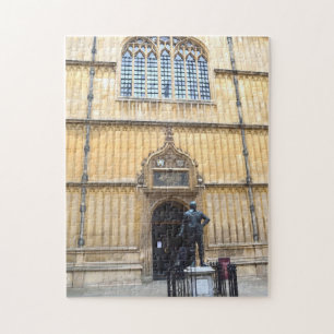 Oxford Bodleian Bibliotek Entrance, Oxford, Englan Pussel