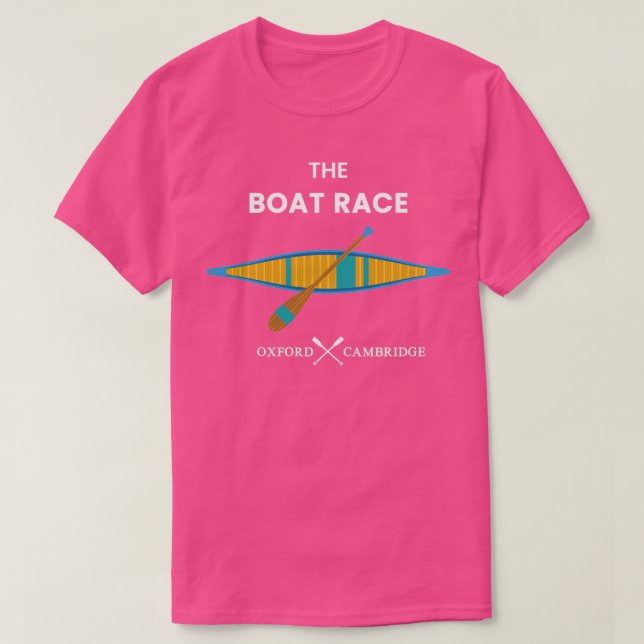 Oxford Cambridge Boat Tävling 5 T Shirt (Design framsida)