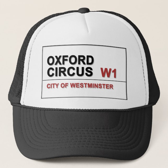 Oxford Circus Lodon England Keps (Framsida)