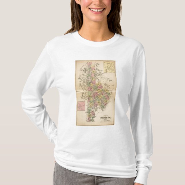 Oxford Co, Maine Tee Shirt (Framsida)