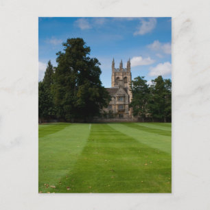 Oxford College Byggnad Vykort