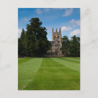 Oxford College Byggnad Vykort