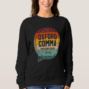 Oxford Comma Preservation Society Team Oxford T Shirt