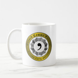 Oxford Comma Society Kaffemugg