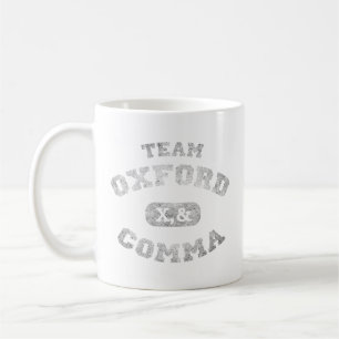 Oxford Comma Team 819 Kaffemugg
