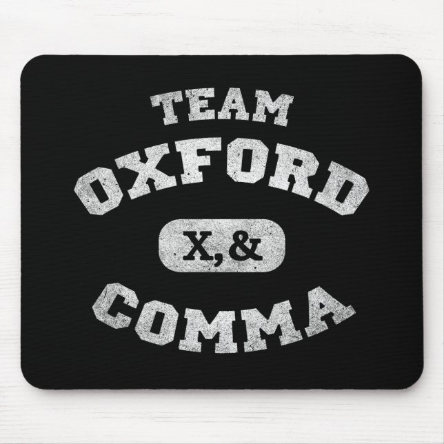 Oxford Comma Team 819 Musmatta (Framsidan)