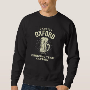 Oxford Dryckesteam Captain Öl Fest Drickare 1 Lång Ärmad Tröja