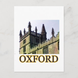 Oxford England 1986 Byggande Spiral 1 Gibney Vykort