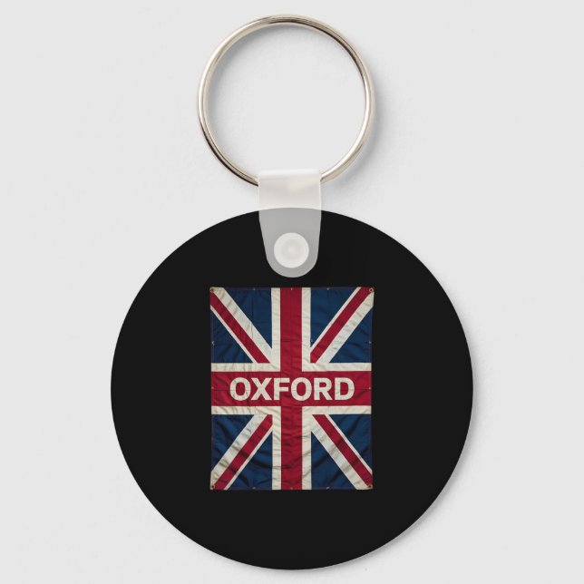 Oxford England Britain Uk History Vacation Souveni Nyckelring (Framsida)