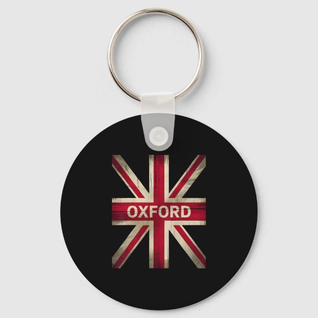Oxford England Britain Uk History Vacation Souveni Nyckelring (Framsida)
