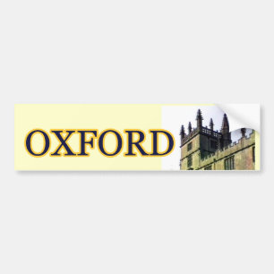 Oxford England byggnadspiraler 1986 1 Bildekal
