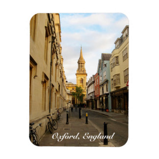 Oxford England Lincoln College Bibliotek Street vi Magnet
