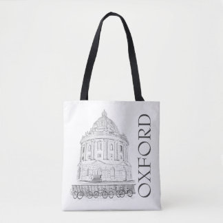 Oxford England Radcliffe Camera Illustration Tygkasse